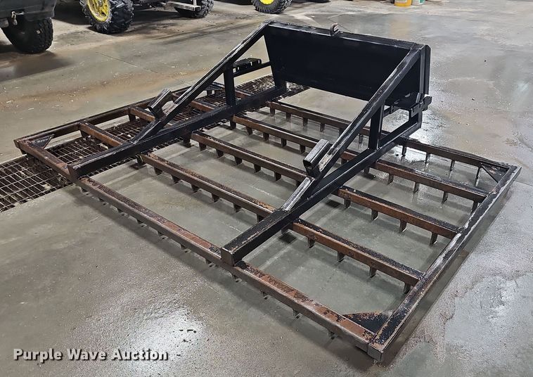 Skid steer landscape rake - EO1555