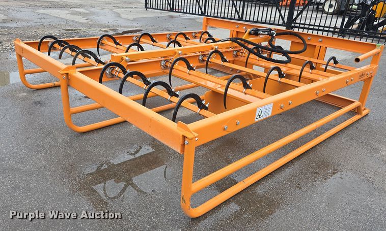 2024 LandHonor HAG-12-24Q skid steer hay accumulator grapple - EO1580