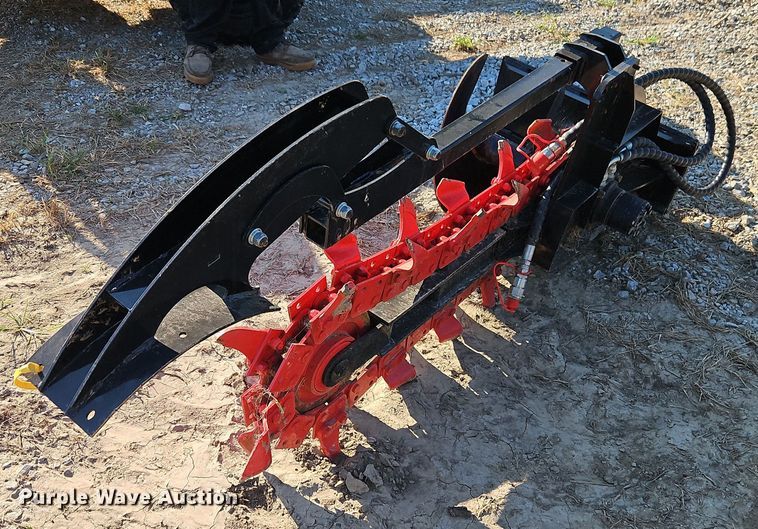 2024 GIYI GY-X380 skid steer trencher - EO4596