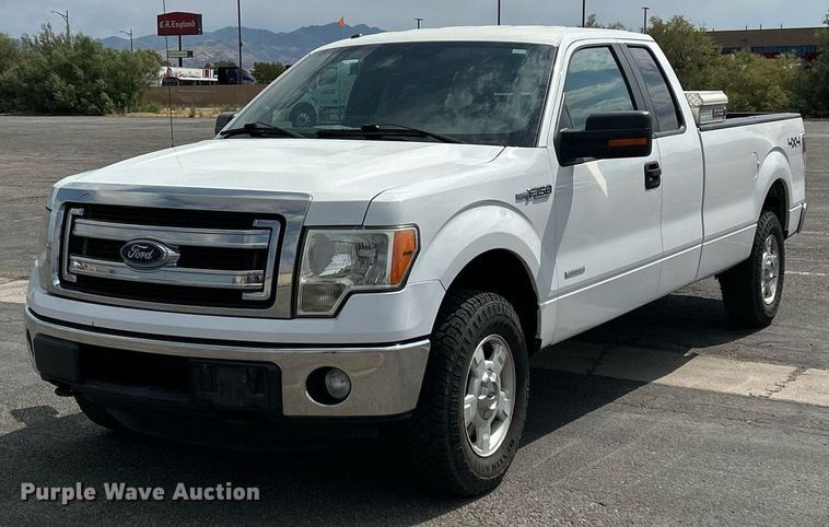2013 Ford F150 SuperCab pickup truck - EQ0523