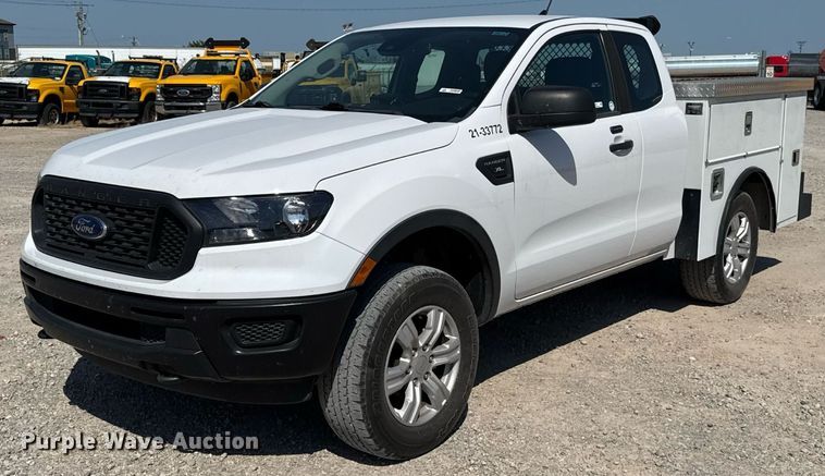 2021 Ford Ranger SuperCab utility bed pickup truck - EU2090