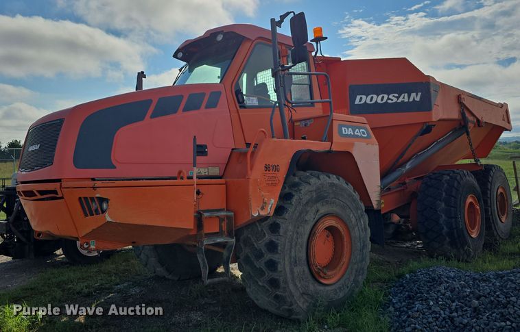 2012 Doosan DA40 articulated haul truck - DR3946