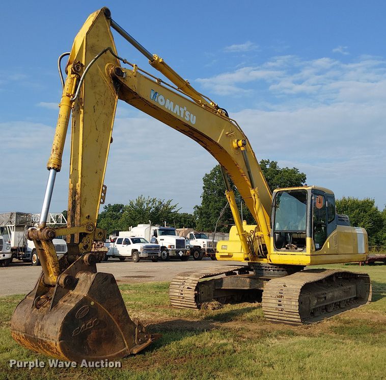 2005 Komatsu PC300LC excavator - DS3855