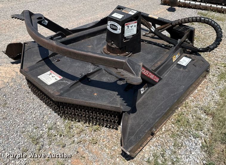 John Deere RS72 skid steer brush mower - DT6727