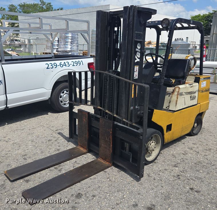 1986 Yale GC080LCJSBE085 forklift - DU7947