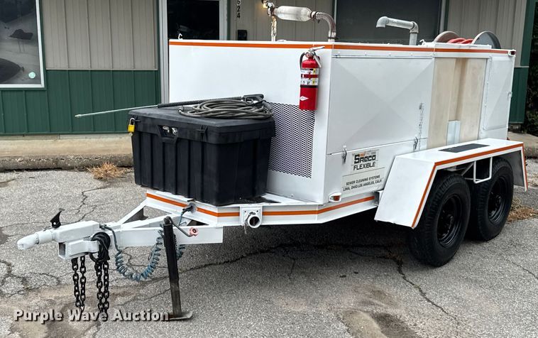 1992 Sreco HV2030TR/L/R sewer jetter trailer - DU9324