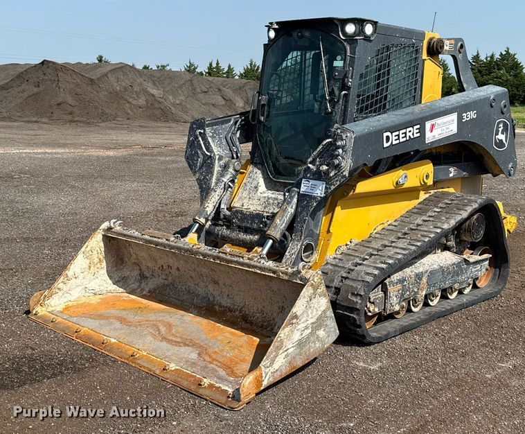 2021 John Deere 331G tracked skid steer loader - DW5172