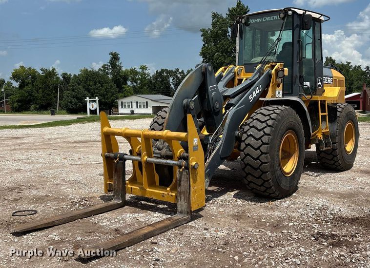 2006 John Deere 544J high lift wheel loader - DW7199