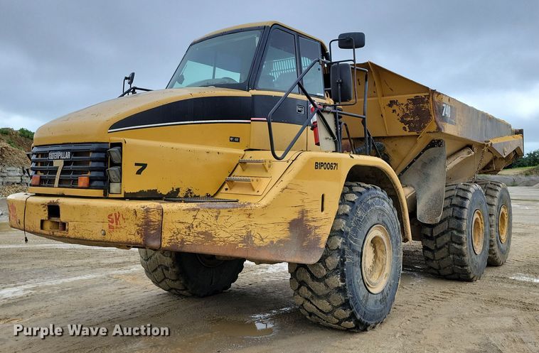 2006 Caterpillar 740 articulated haul truck - DX7103