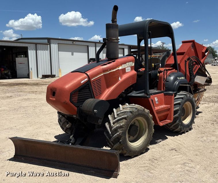 2006 Ditch Witch RT115 rock saw - DX8066