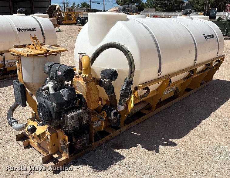 2015 Vermeer MX240 fluid mixer - DX8078