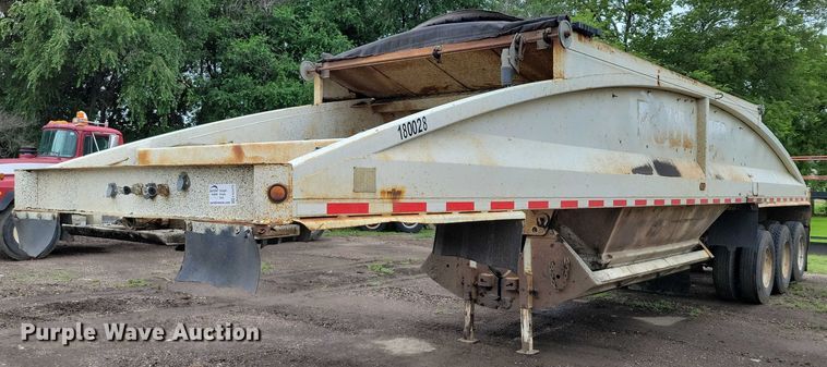 2001 Load King bottom dump trailer - EA2475