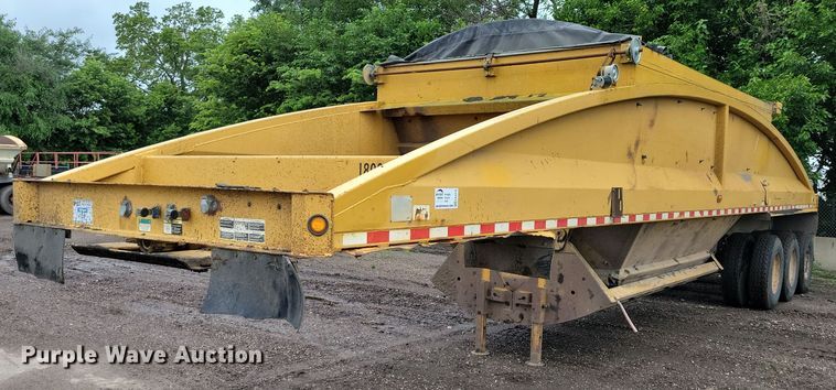 2001 Load King bottom dump trailer - EA2476