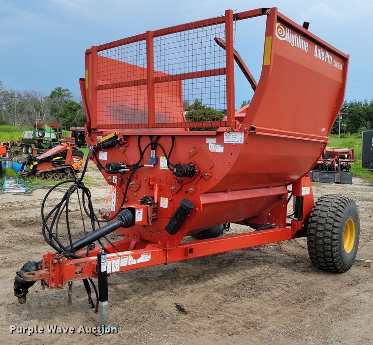 Highline Bale Pro CFR 650 bale processor - EA2483