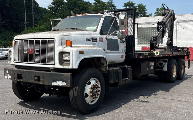 2000 GMC C8500 crane truck - EC4355