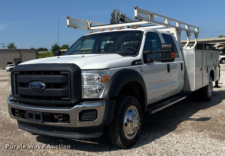 2016 Ford F450 Super Duty Crew Cab utility / service truck - EC4368