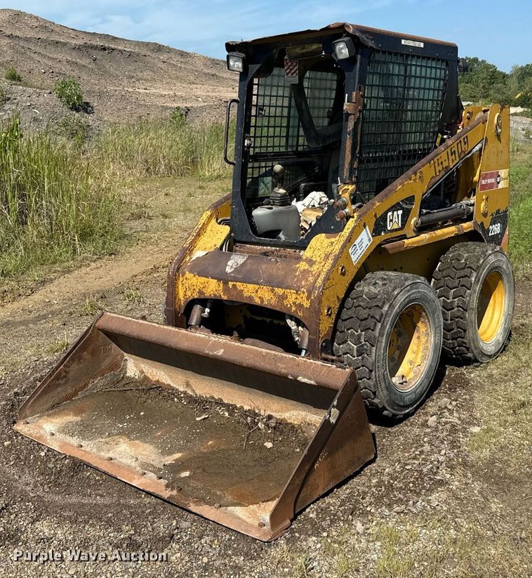 2012 Caterpillar 226B3 skid steer loader - ED4332