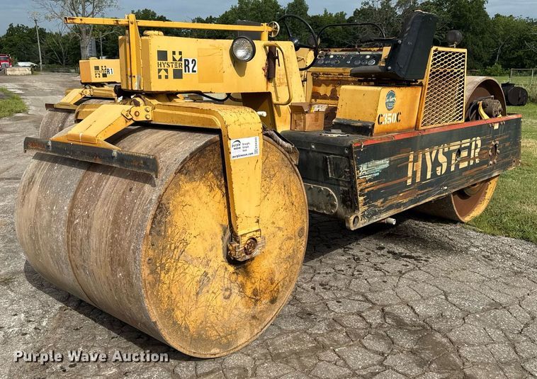 Hyster C350C double drum roller - ED4343