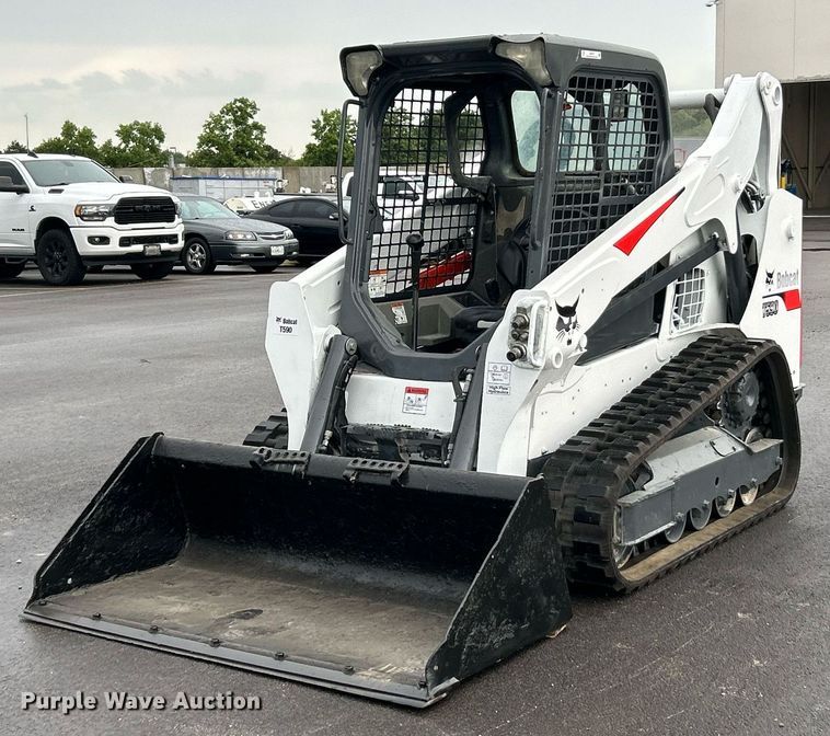 2016 Bobcat T590 tracked skid steer loader - EK8377
