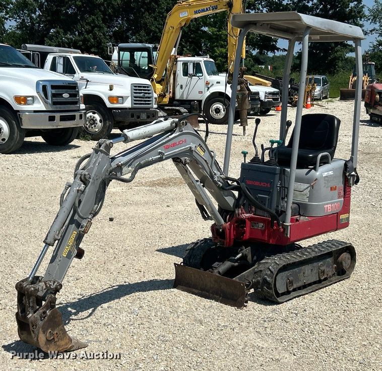 2003 Takeuchi TB108 mini excavator - EK8434