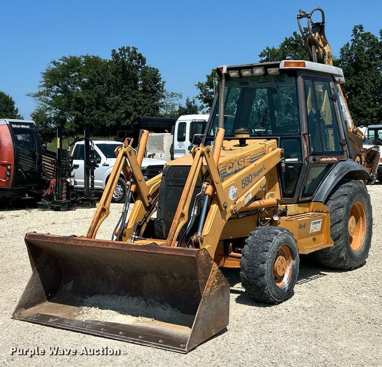 1997 Case 580 Super L backhoe - EK8437