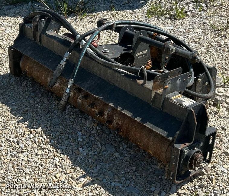 Erskine 48" W skid steer power rake - EK8444