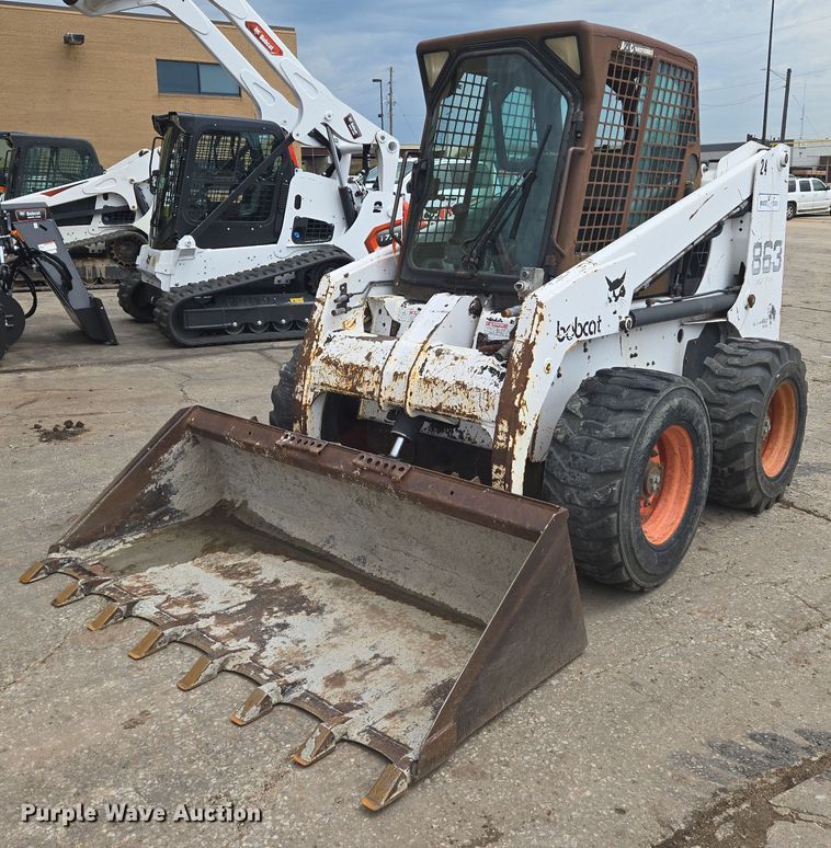 2000 Bobcat 863 skid steer loader - EN8304
