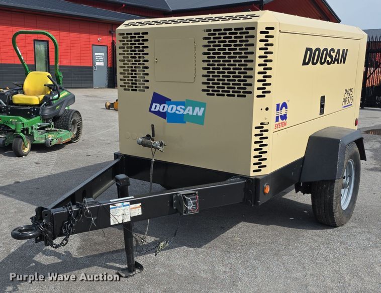 2019 Doosan P425/HP375WCU-T4F air compressor - EO1578