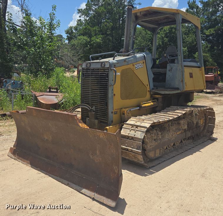 John Deere 550J dozer - EQ4086