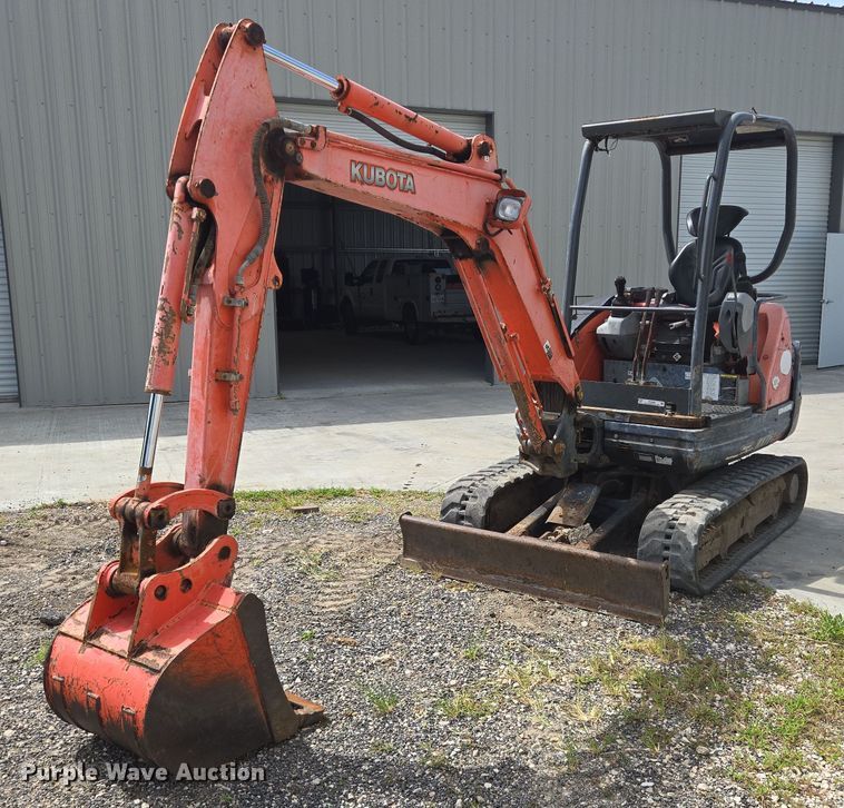 2011 Kubota KX71-3S mini excavator - EQ4096