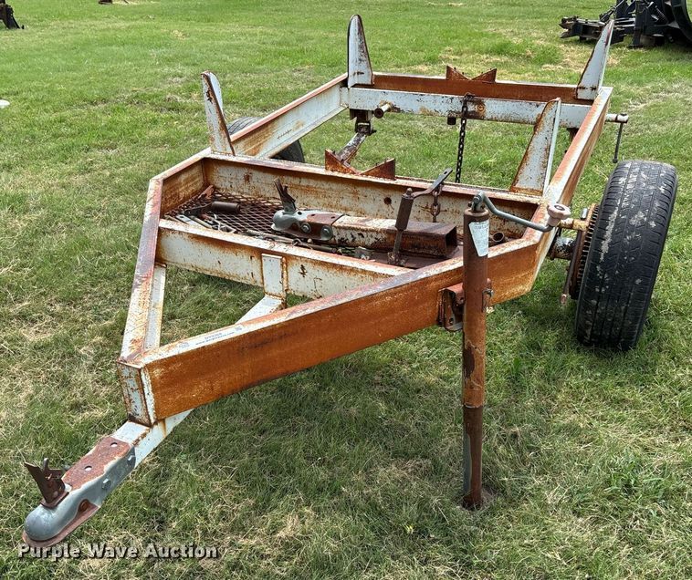 Shop built pipe trailer - DY0368