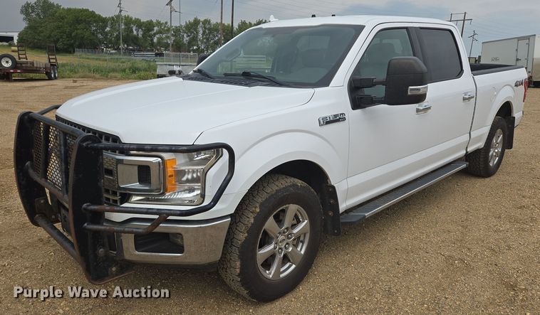 2018 Ford F150 SuperCrew pickup truck - DY1081