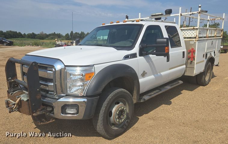 2015 Ford F450 Crew Cab utility / service truck - DY1083