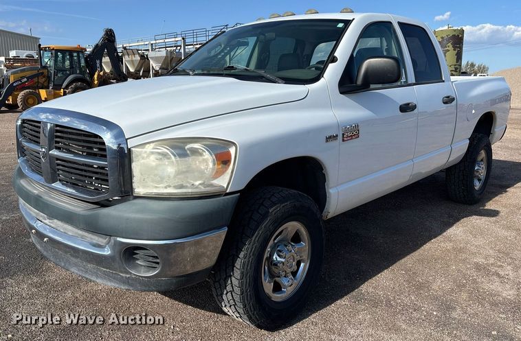 2008 Dodge Ram 2500 Quad Cab pickup truck - EC3446