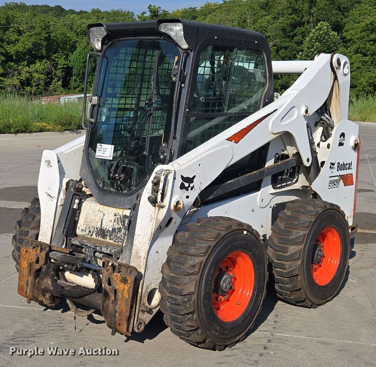 2018 Bobcat S650 skid steer loader - EF1939