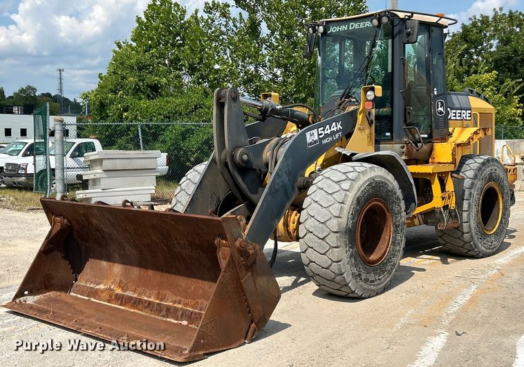 2009 John Deere 544K high lift wheel loader - EK8473