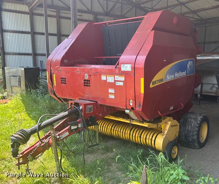 2008 New Holland BR7090 round baler - DK0002