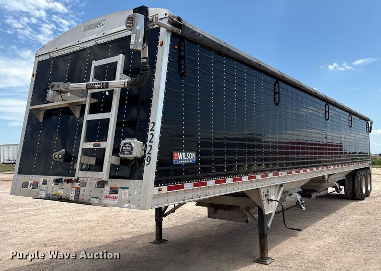 2020 Wilson DWH-650CB grain trailer - DX8055