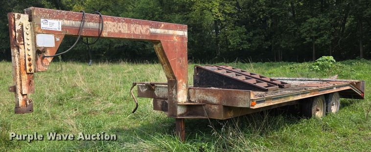 1981 Trail King 0651-1800 equipment trailer - EF3684