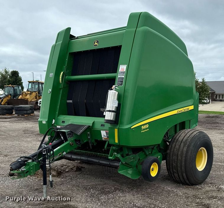 John Deere 569 Premium round baler - EM2212