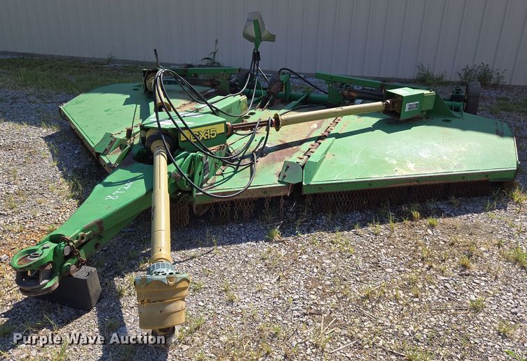 2007 John Deere CX15 batwing finish mower - EU3547