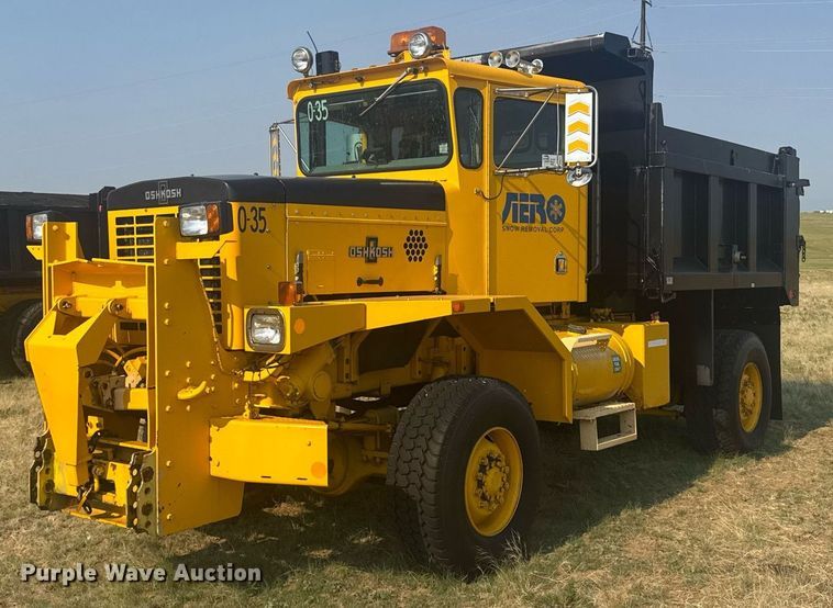 2002 Oshkosh  MPT-1826 dump truck - DV6513