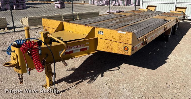 2008 Interstate 20DTA equipment trailer - DX8061