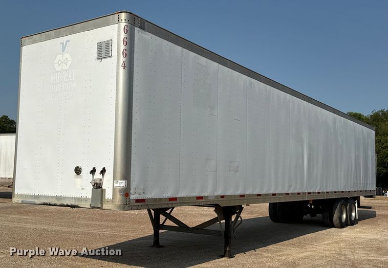 2007 Vanguard VIP4000 dry van trailer - ED5809
