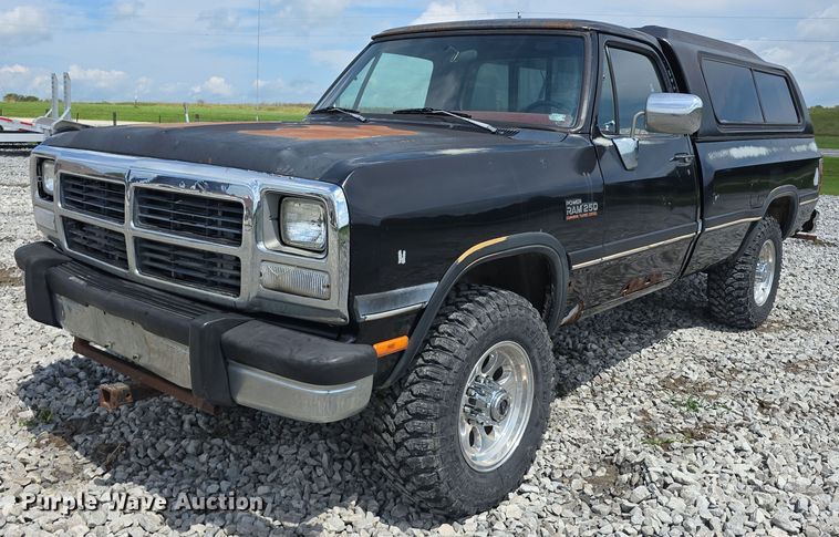 1991 Dodge Power Ram 250 pickup truck - DR3961