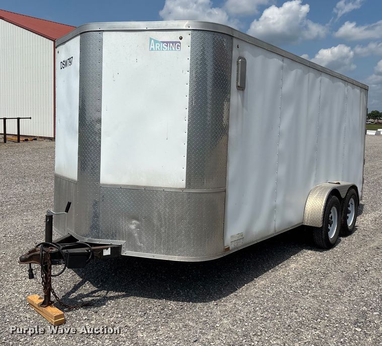 2019 Arising 716VTDW enclosed cargo trailer - EJ7649