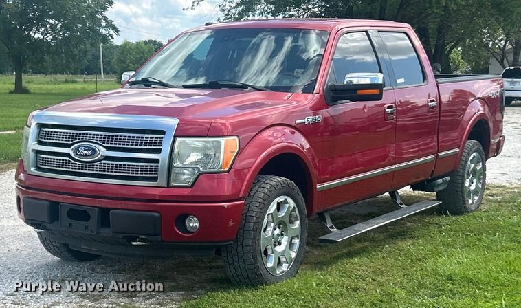 2010 Ford F150 Platinum SuperCrew pickup truck - EK8460