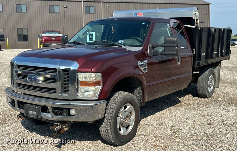 2010 Ford F250 Super Duty XLT SuperCab dump bed pickup truck - EK8494
