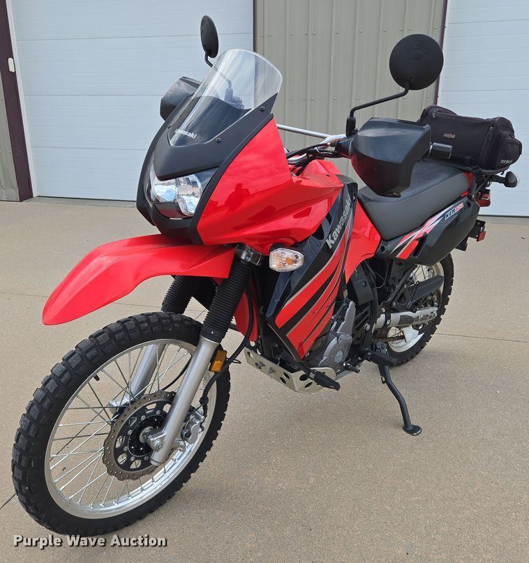 2009 Kawasaki KLR650 motorcycle - EN8373