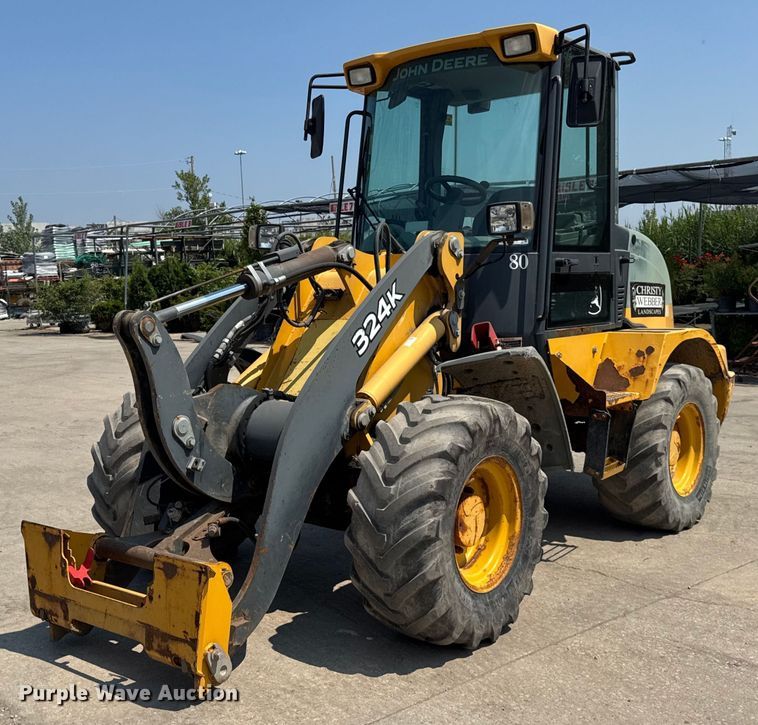 2015 John Deere 324K wheel loader - DJ9688